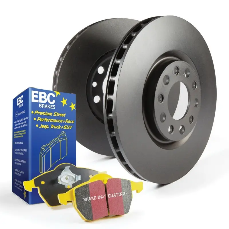 Ebc Yellowstuff Brake Pad & Rk Rotor Kit For Nissan Silvia S13 (Sr20Det) 1