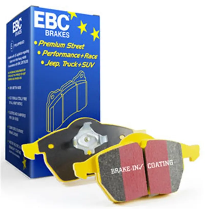 Ebc Yellowstuff Front Brake Pads – Designed For 2011+ Fiat 500 1.4L With Ate Calipers 2