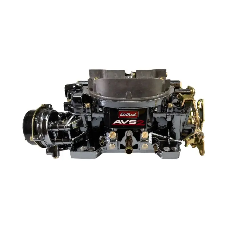 Edelbrock Carburetor Avs2 Series 650 Cfm Electric Choke - Black Plasma Finish 1