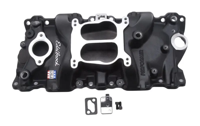 Edelbrock Performer Intake Manifold – Black Finish For 1987–1995 Applications 1