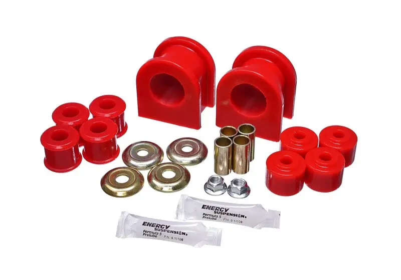 Energy Suspension 36Mm Rear Sway Bar Bushing Set For 1989–2011 Ford F-53 Motorhome – Red Polyurethane 1