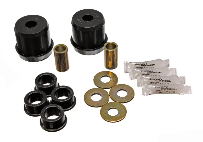 Energy Suspension Front Control Arm Bushing Kit For 2000–2003 Nissan Maxima – Black Polyurethane 1