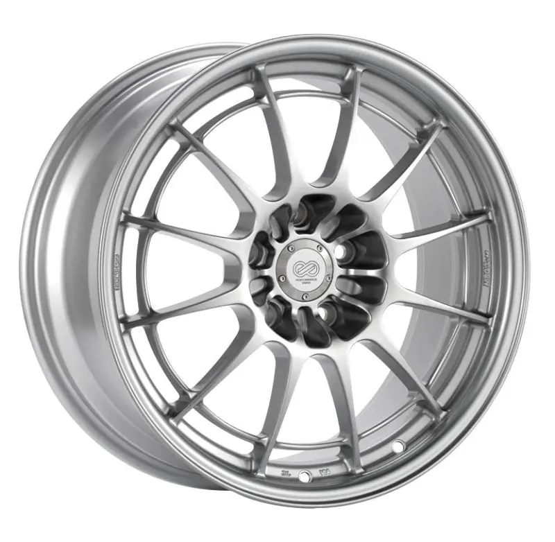 Enkei Nt03+M Forged Alloy Wheel — 18X10", 5X130 Bolt Pattern, 60Mm Offset, 71.6Mm Hub Bore, Silver Finish 1
