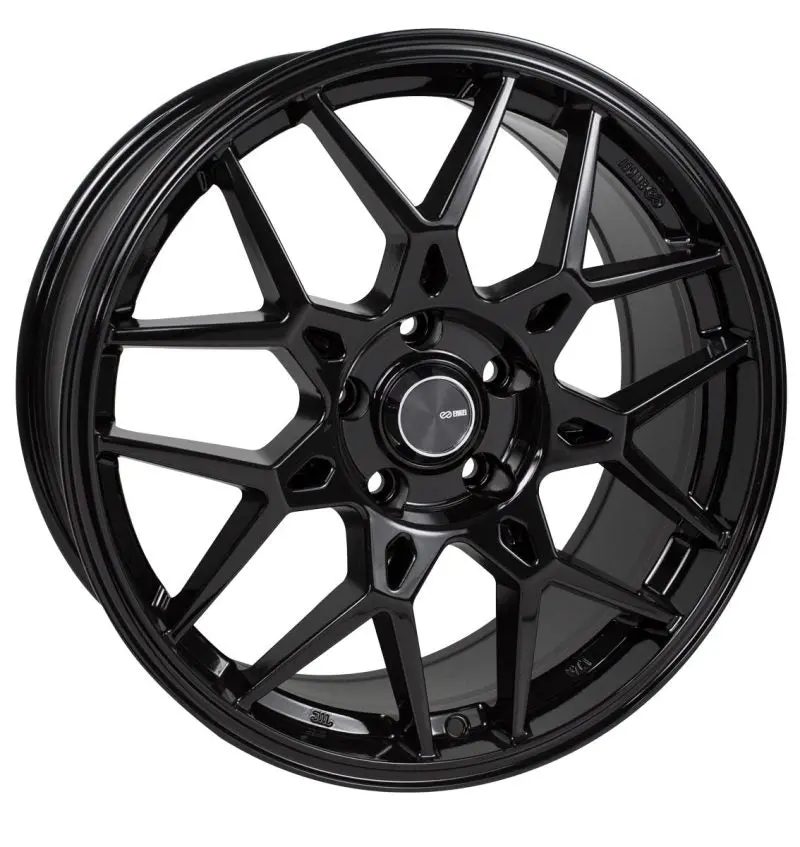 Enkei Pdc Black Alloy Wheel – 18X8, 5X100, 45Mm Offset, 72.6Mm Hub Bore 1