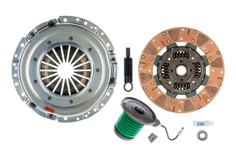 Exedy 2005-2010 Ford Mustang V8 Stage 2 Cerametallic Clutch Cushion Button Disc 1