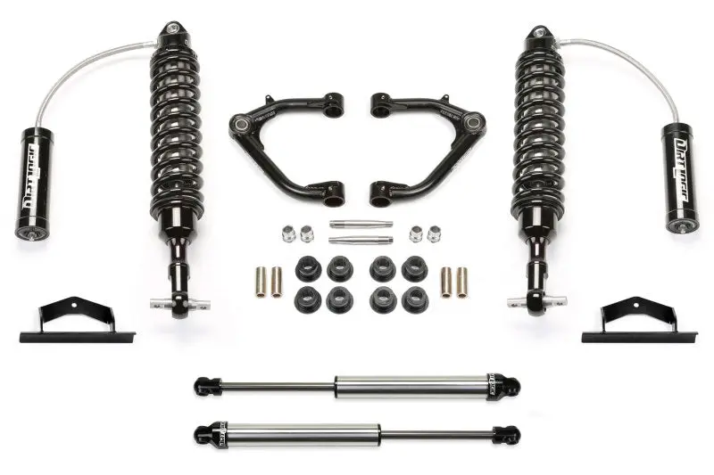 Fabtech 2-Inch Upper Control Arm Lift Kit With Dual-Stage 2.5" & 2.25" Shocks For Gm C/K1500 Trucks (2007–2013 & 2014–2018) 1
