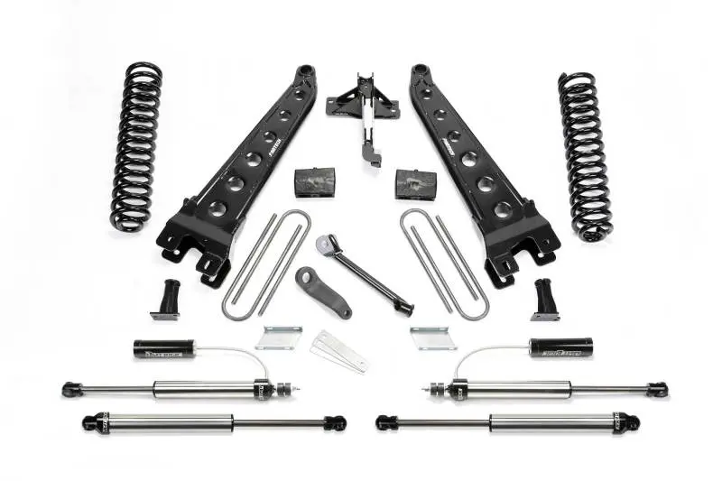 Fabtech 4-Inch Radius Arm Lift System – Includes Coils & Dual-Reservoir Shocks For 2017–2021 Ford F-250/F-350 4Wd Gas Models 1