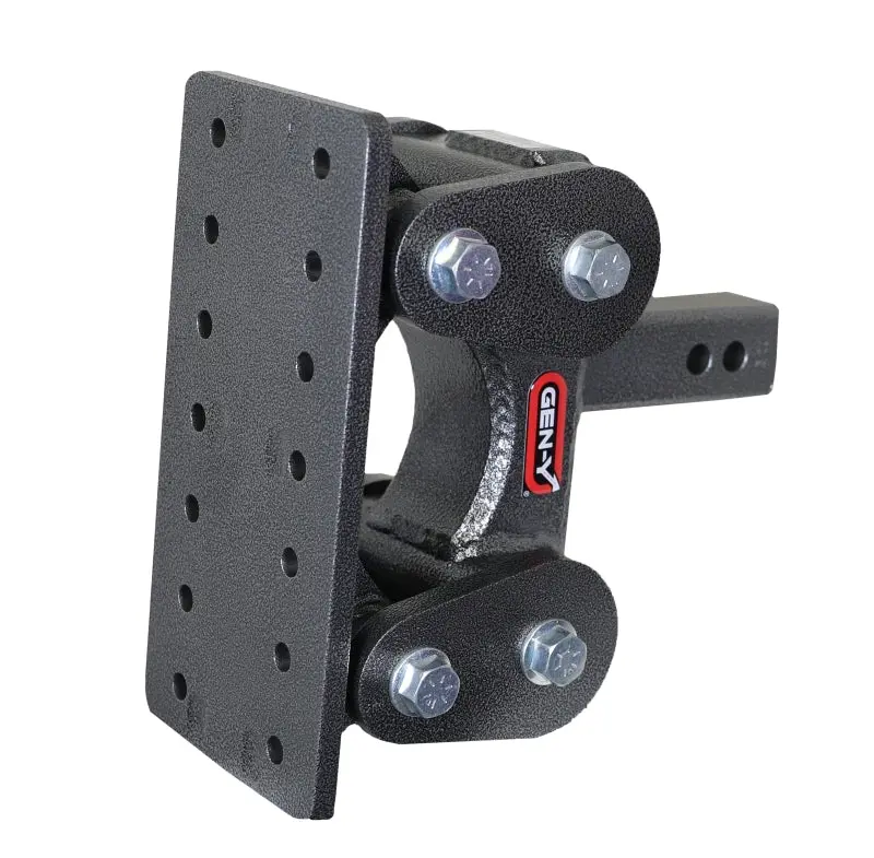 Gen-Y The Boss Torsion-Flex Pintle Hook Mount – 2-Inch Shank, 5.5-Inch Drop, 1700-Lb Tongue Weight, 16,000-Lb Capacity 1