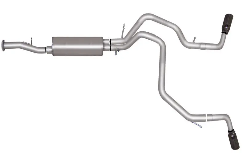 Gibson Dual Exhaust System – Cat-Back, Stainless Steel, 2.25In Diameter, For 2007–2009 Chevrolet Tahoe Ls 4.8L 1