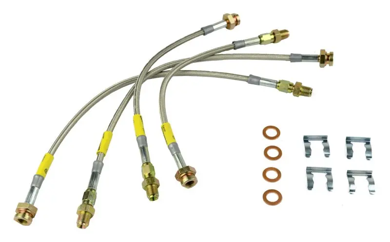 Goodridge Stainless Steel Brake Line Kit – 1963–1982 Chevrolet Corvette 1