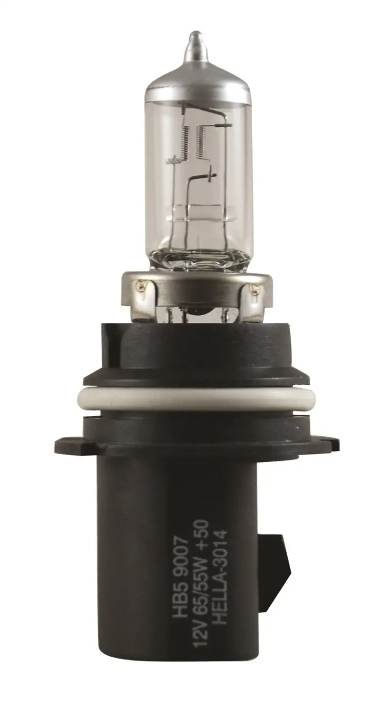 Hella 9007 Dual-Beam Halogen Bulb – 12V, 65/55W, Px29T Base (Pack Of 2) 1