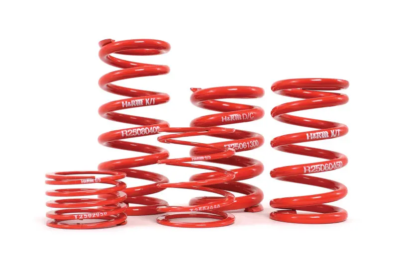 H&R Race Single Coil Spring – 2.5" Inner Diameter, 6" Length, 350 Lb/In Rate 1