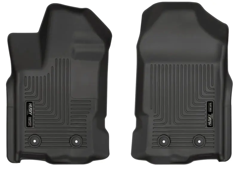 Husky Liners Weatherbeater Floor Liners – Black, Custom Fit For 2019 Ford Ranger Supercrew & Supercab 1