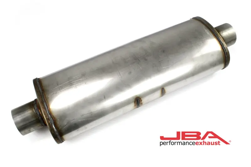 Jba Stainless Steel Chambered Muffler – 304Ss, 22"X8"X5", 3" In/Out Center-Center 1