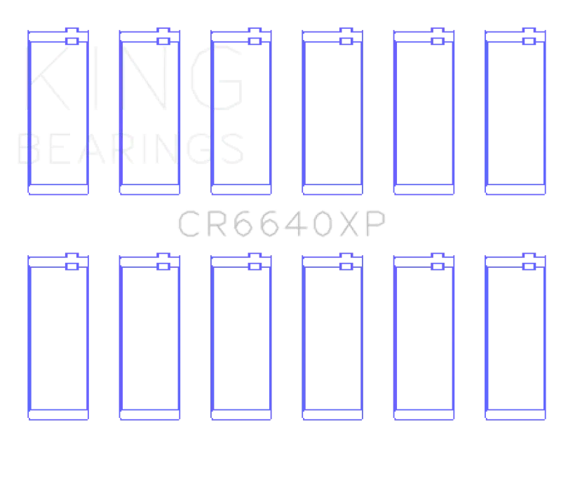 King Performance Rod Bearing Set For Bmw M20/M50 Engines (2.0L/2.5L/2.7L, Standard Size) 1