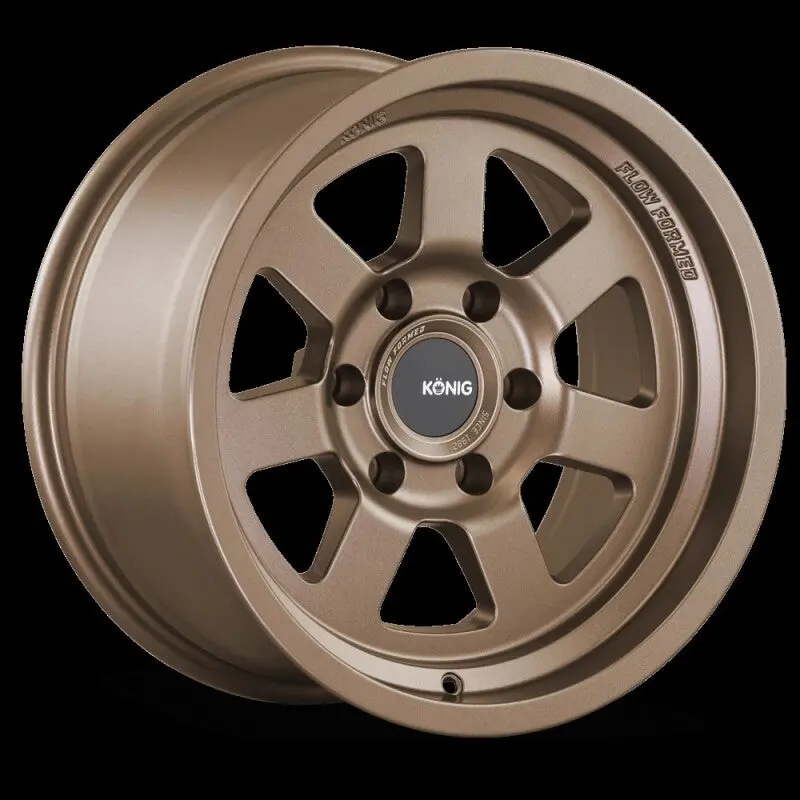 Konig Ht2 Satin Bronze Alloy Wheel – 18X9", 5X127Mm Bolt Pattern, Zero Offset 1