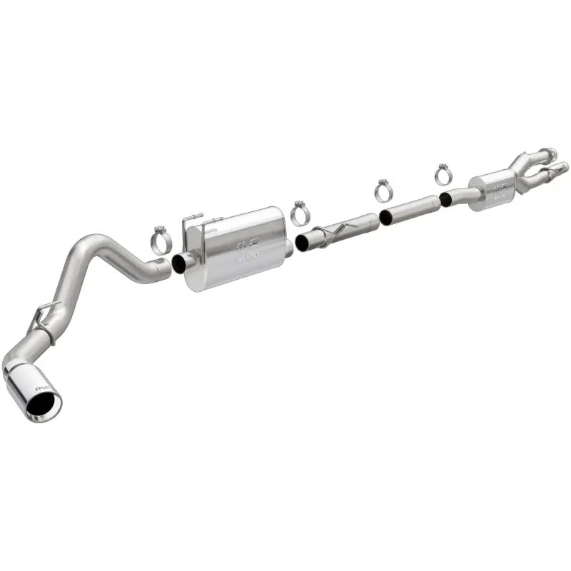 Magnaflow Street Series Cat-Back Exhaust System For 2020 Ford F-250/F-350 — 3.5-Inch Diameter, Polished Tip, Rear Passenger Exit 1
