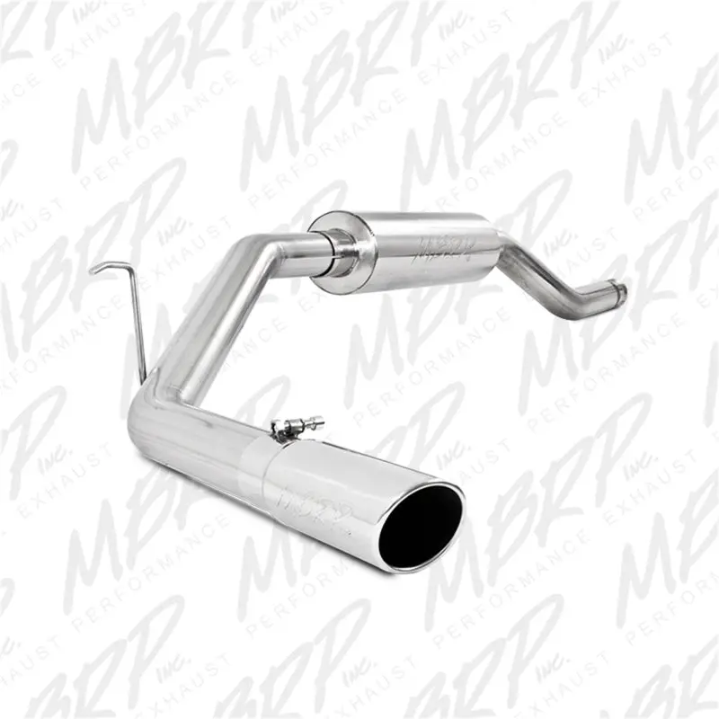 Mbrp Aluminized Resonator-Back Exhaust For 2000–2006 Toyota Tundra 4.7L – Single Side Exit 1
