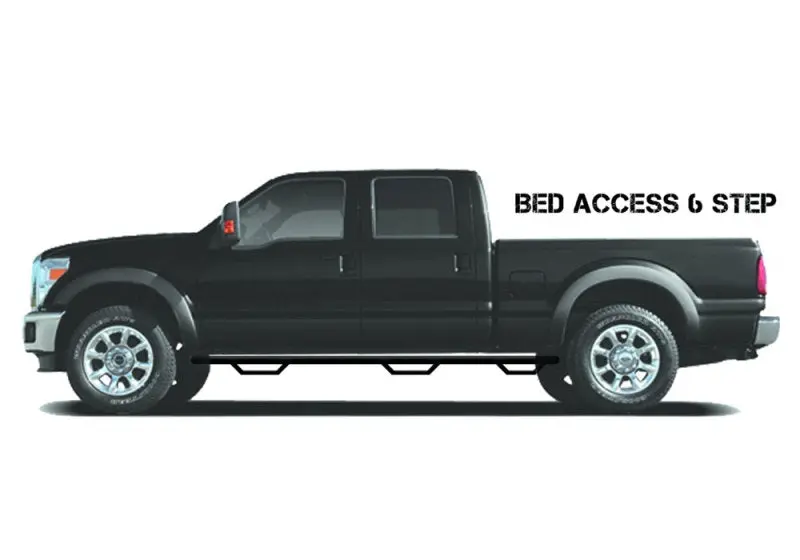 N-Fab Nerf Step For 2009–2014 Ford F-150/Raptor/Lobo Supercrew (5.5' Bed) – Gloss Black, 3-Inch Width 1