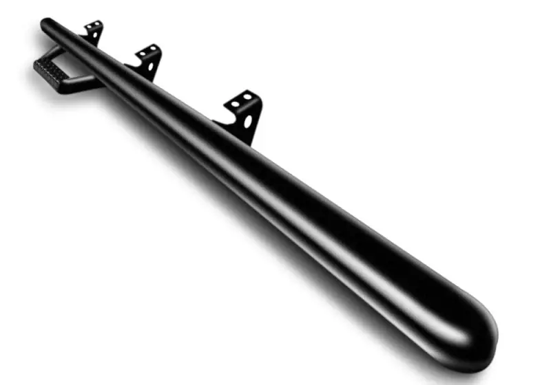 N-Fab Nerf Step Side Bars – 3-Inch Tubing, Textured Black Powder Coat, For 2012–2017 Jeep Wrangler Jk 2-Door 1