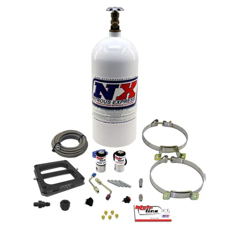 Nitrous Express 4500 Carbureted Nitrous Kit With 10Lb Bottle 1