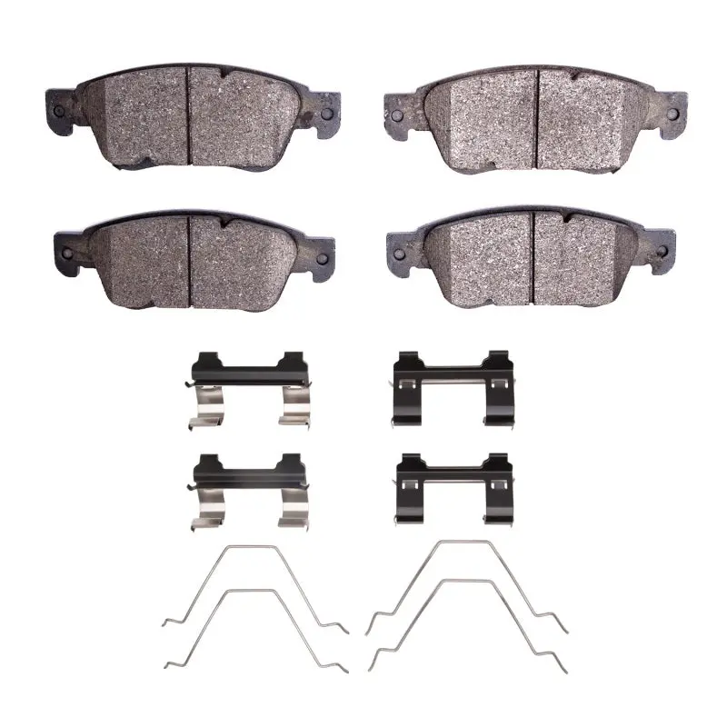 R1 07-15 Infiniti G35 Front Semi Met Pads & Hardware Kit 1