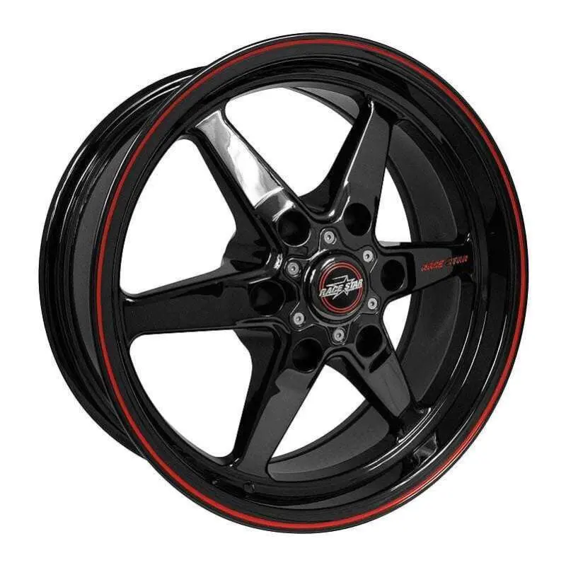 Race Star Truck Star Alloy Wheel – 17×9.5", 6×5" Bolt Circle, 6.625" Backspace, Gloss Black 1
