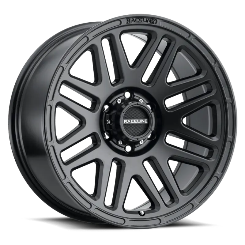 Raceline 944B Satin Black Alloy Wheel: 17X8.5 Inches, 6X135 Bolt Pattern, 18Mm Offset, 87.1Mm Bore 1
