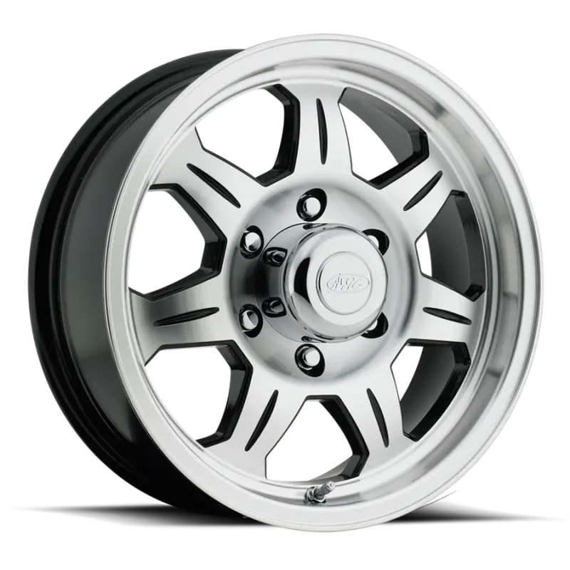 Raceline Element 15×5 Wheel – Black & Machined Finish, 5×114.3 Bolt Pattern, -0.125Mm Offset, 3.19Mm Bore 1
