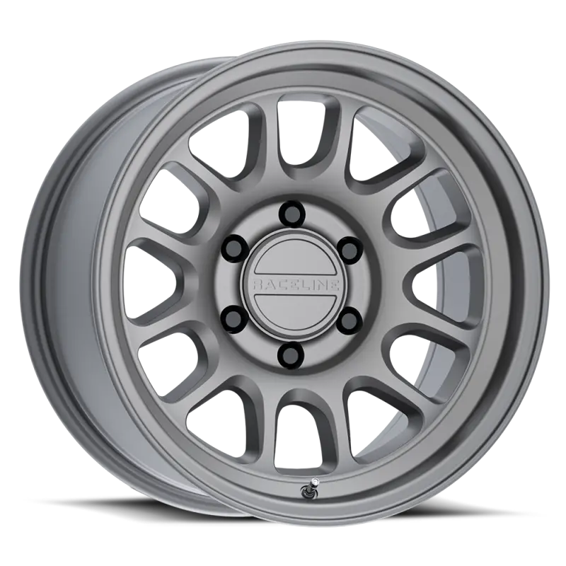 Raceline Rogue 18×9 Wheel – Matte Titanium Finish, 5×150 Bolt Pattern, 18Mm Offset, 110.5Mm Hub Bore 1