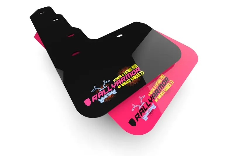 Rally Armor Pink Ur Mud Flaps With Bce Logo For 2022–2024 Subaru Brz & Gr86 1