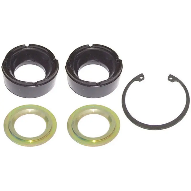 Rockjock Johnny Joint Rebuild Kit – 3-Inch Diameter, Includes 2 Bushings, 2 Side Washers, And 1 Snap Ring 1