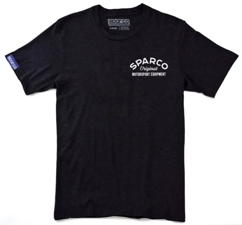 Sparco Garage-Themed Graphic T-Shirt — Chrcl Design, Small Size 1