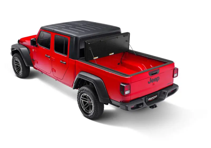 Undercover Flex Hard Tonneau Cover – Retractable, Low-Profile Design For 2020 Jeep Gladiator 5-Foot Bed 1