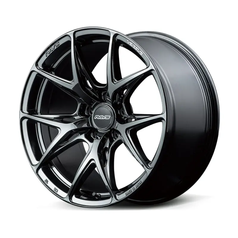 Versus Vv21S Jet Black Alloy Wheels – 19X9.5", +38Mm Offset, 5X112 Bolt Pattern 1