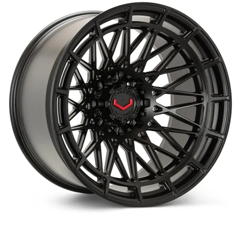 Vossen Lcx-03 Forged Aluminum Wheel – 24X14, 6X139.7 Bolt Pattern, +15 Offset, Satin Black Finish 1