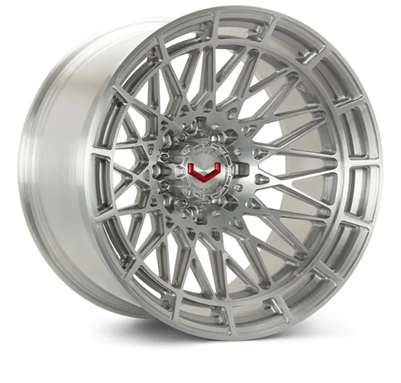 Vossen Lcx-03 Forged Aluminum Wheel – 24X14, 8X180 Bolt Pattern, Et75 Offset, Brushed Gloss Finish 1