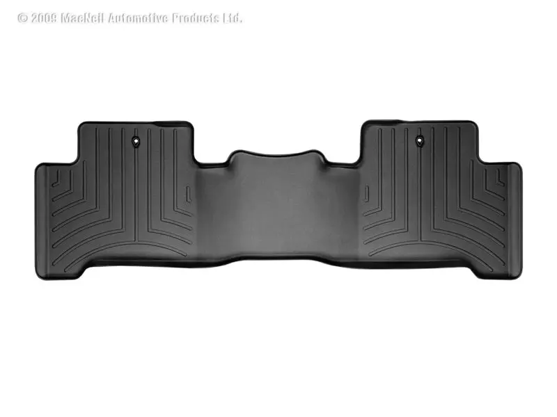 Weathertech 07-13 Acura Mdx Rear Floorliner - Black 1