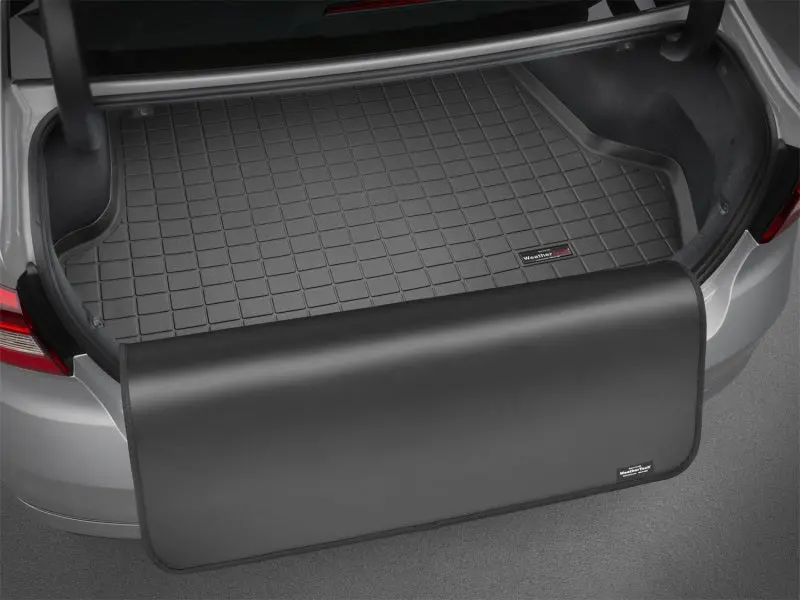 Weathertech Custom Cargo Liner With Bumper Protector For 2016–2019 Chevrolet Cruze Sedan – Black (Diesel-Compatible) 1
