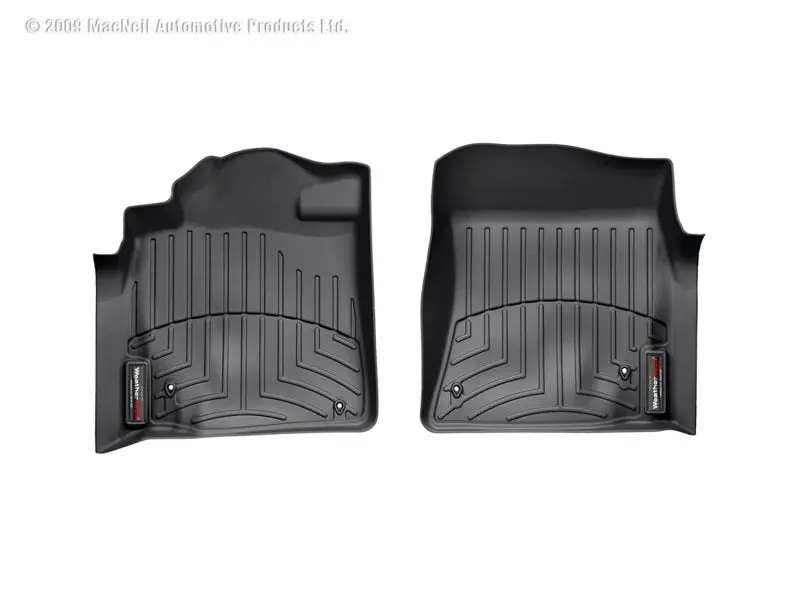 Weathertech Front Floor Liners – Custom Fit For 2008–2013 Lexus Lx 570 – Black Trim 1