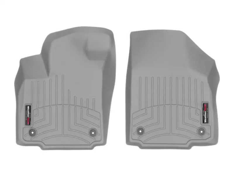 Weathertech Front Floor Liners – Custom Fit For 2019+ Dodge Ram 1500 Crew/Quad Cab With First-Row Bench Seats, Grey 1