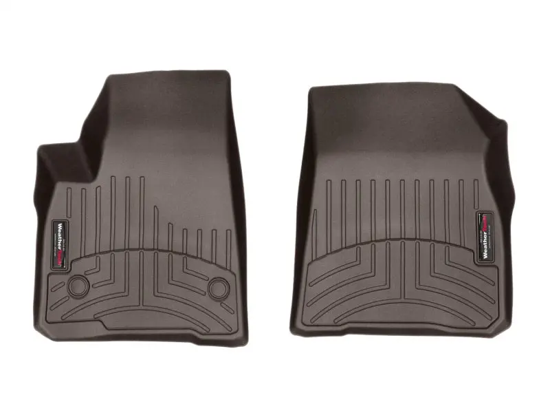 Weathertech Front Floorliners For 2017–2024 Cadillac Xt5 – Cocoa-Colored All-Weather Interior Protection 1