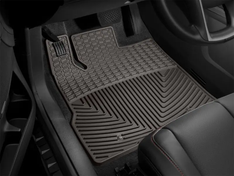 Weathertech Rear Floor Mats For 2020+ Toyota Highlander – Rubber, Cocoa Color 1