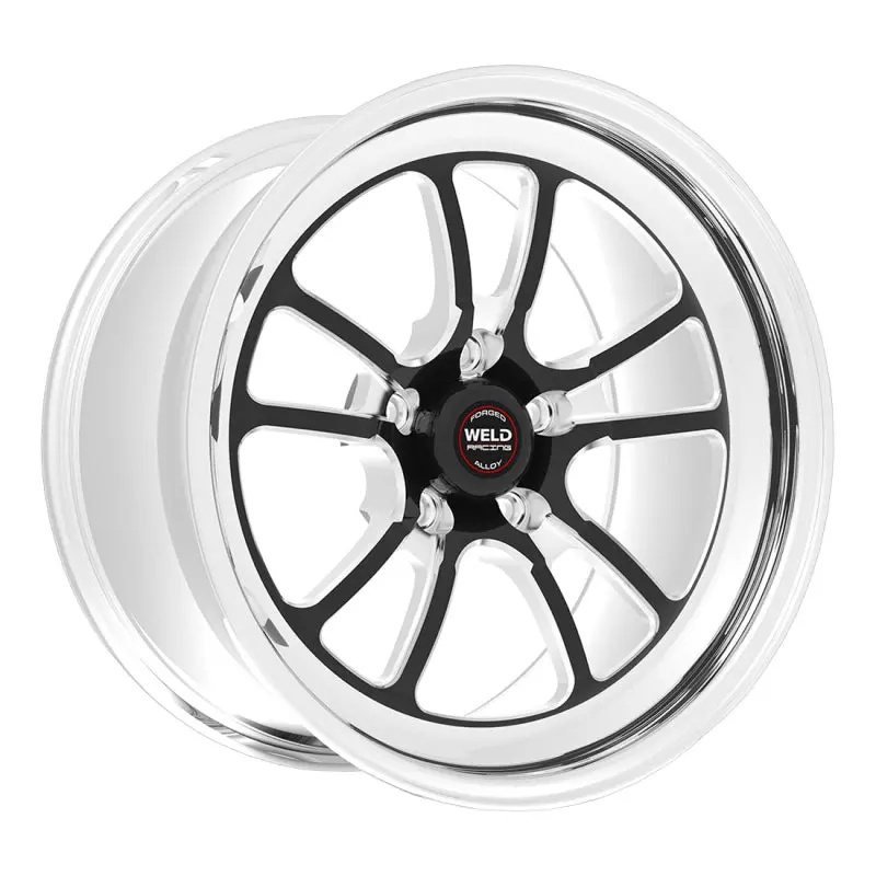 Weld S70 17X10 Black Forged Wheel – 5X115 Bolt Pattern, 6.7-Inch Backspace, High-Pad Non-Beadlock Design 1