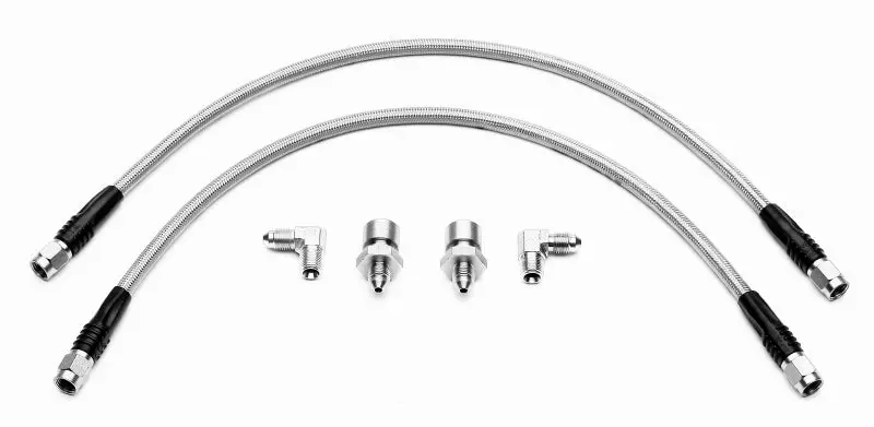 Wilwood Flexline Brake Hose Kit For 2000–2003 Honda Civic Si & 1994–2001 Integra – Compatible With Forged Dynalite Front Calipers 1
