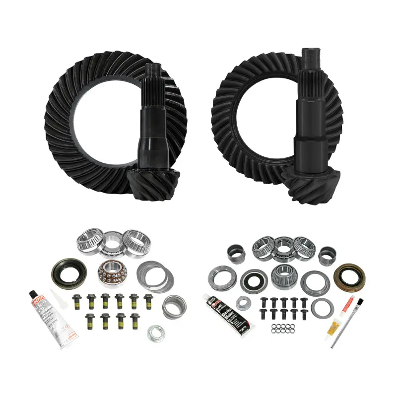 Yukon Gear & Install Kit Package For 18-22 Jeep Jl (Non-Rubicon) D30 Front/D35 Rear 3.73 Ratio 1